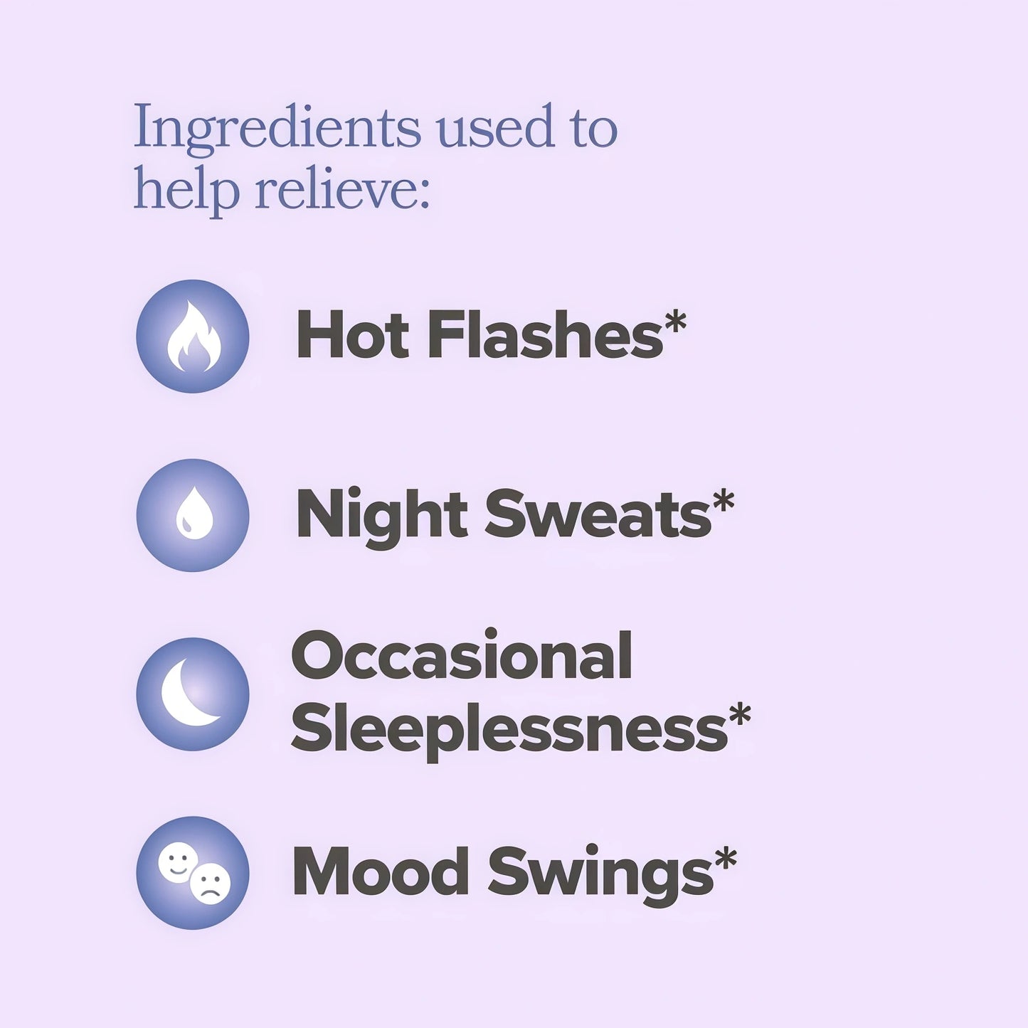 O Positiv MENO Vitamins for Menopause - Hormone-Free Menopause Supplement for Women - Black Cohosh & Ashwag and ha KSM-66 - Helps Relieve Hot Flashes, Night Sweats, Mood Swings - 30 Servings (Pack of 1)