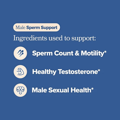 O Positiv Preggo Sperm Health Capsules for Men - OBGYN-Formulated for Improved Sperm Count & Motility with Tongkat Ali, NAC, Alpha Lipoic Acid – Male Reproductive Health, 60 Count (Pack of 1)
